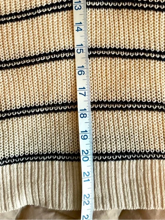 FAHERTY Miramar Linen Cotton Polo Sweater M - Picture 10 of 10